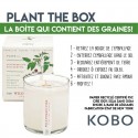 Conseil d'utilisation pour planter les graines de la bougie Kobo Candles Plant the Box