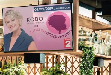 Kobo Candles dans l'émission C'est au Programme sur France 2